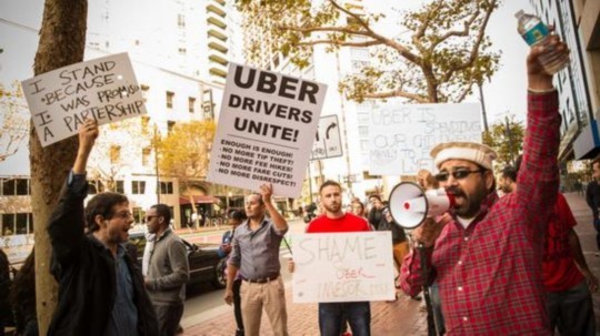 Uber司机不满收入降低：在全球举行抗议活动