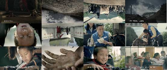 杰尔集团为中国三星制作的“倒立男孩”广告片截屏