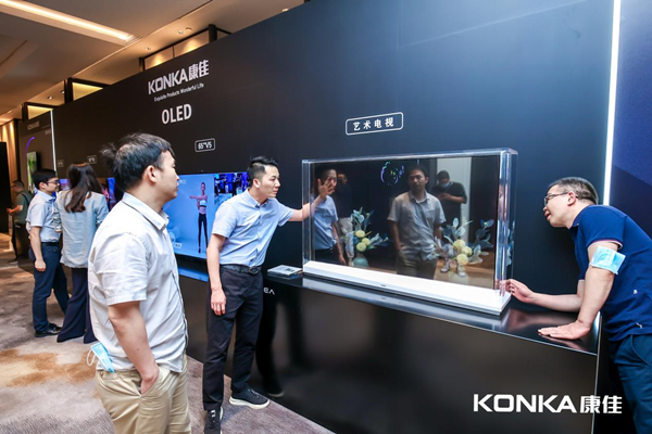 意欲做大中国OLED市场，康佳以V5系列电视试水技术战略布局