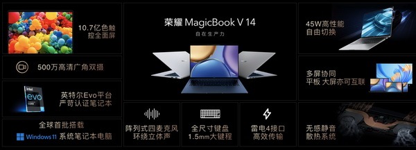“荣耀发布MagicBook V14等多款智慧生活新品 助力品牌高端化进程提速