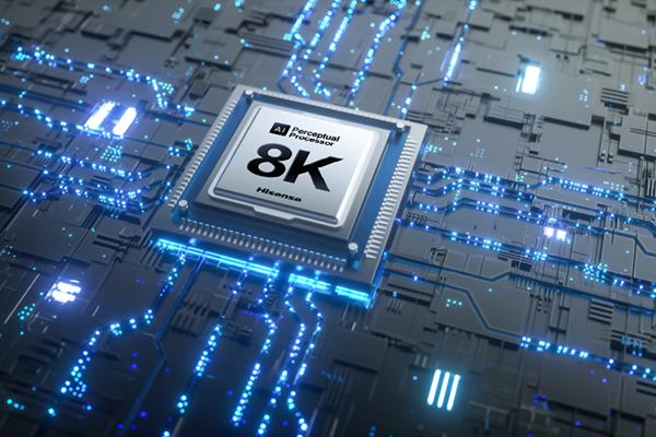 “打破国外企业画质显示技术垄断 海信发布国产首颗全自研8K AI画质芯片