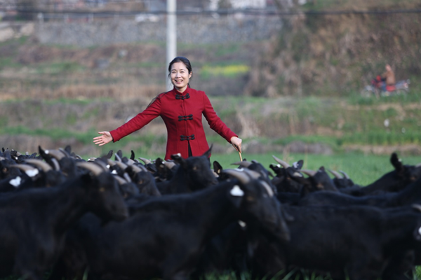 “人大代表刘锦秀：用数字经济连通绿水青山 农民种好菜、养好羊就能致富