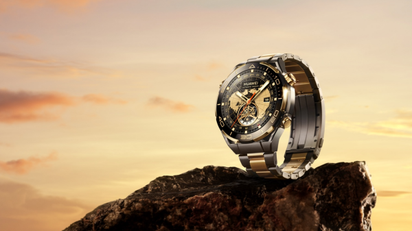 华为发布首款黄金智能腕表 推动智能手表进军高奢表圈市场